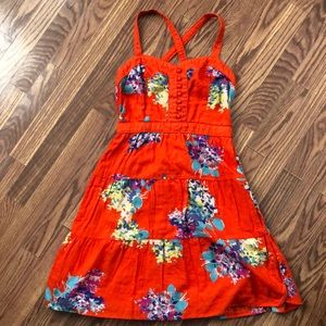 American Eagle size 4 Floral print sundress